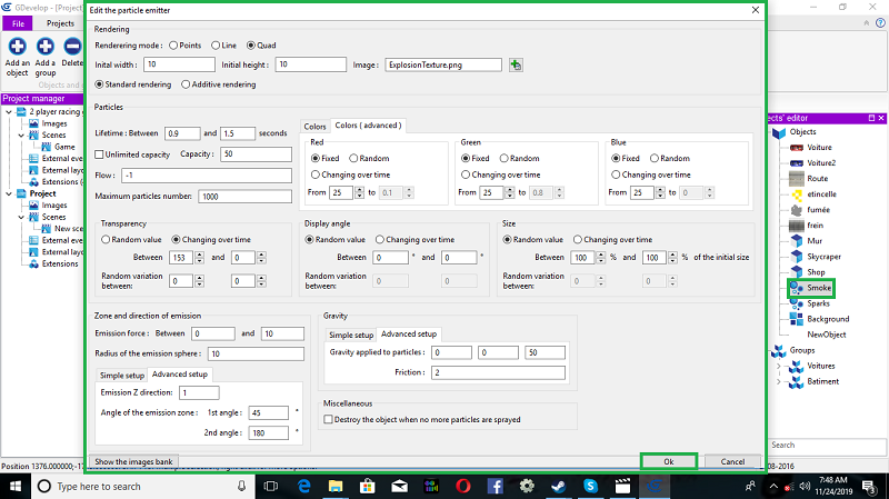 City Race 3D Game Build Using gdevelop